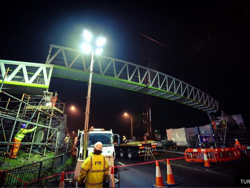A27 Stockbridge Road Footbridge